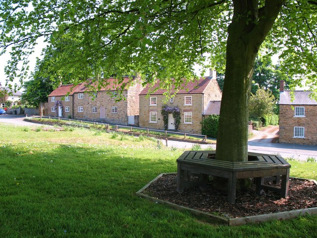 Village Green in Oulston, Yorkshire