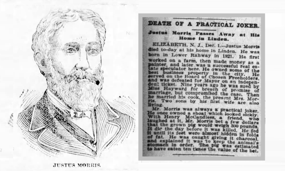Justus Morris, Death of a Practical Joker, New York Times Obituary